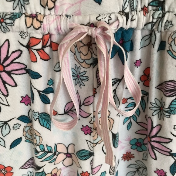NWOT XHILARATION Floral Romper Sleepwear Loungewear PJs Size Medium - Picture 6 of 15